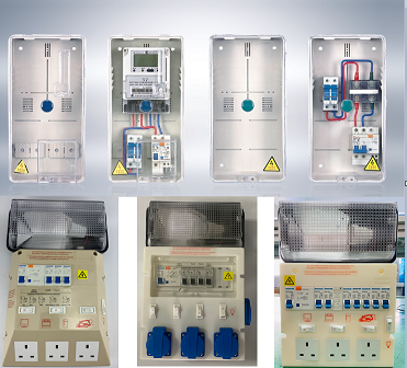 How to use the meter box and small power distribution unit correctly when the temperature is high?