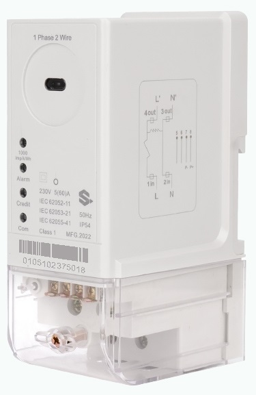 Working principle of remote meter reading for preventing paid electricity meters