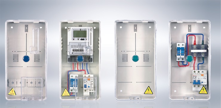 Material characteristics of the meter box and the small power distribution unit