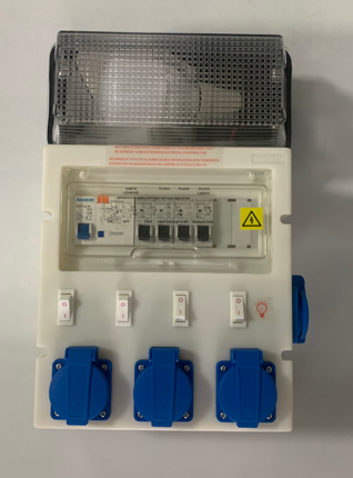 Safety distance and installation control requirements for electrical construction knowledge of split meter ready board box