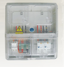 Where must meter boxes be installed?