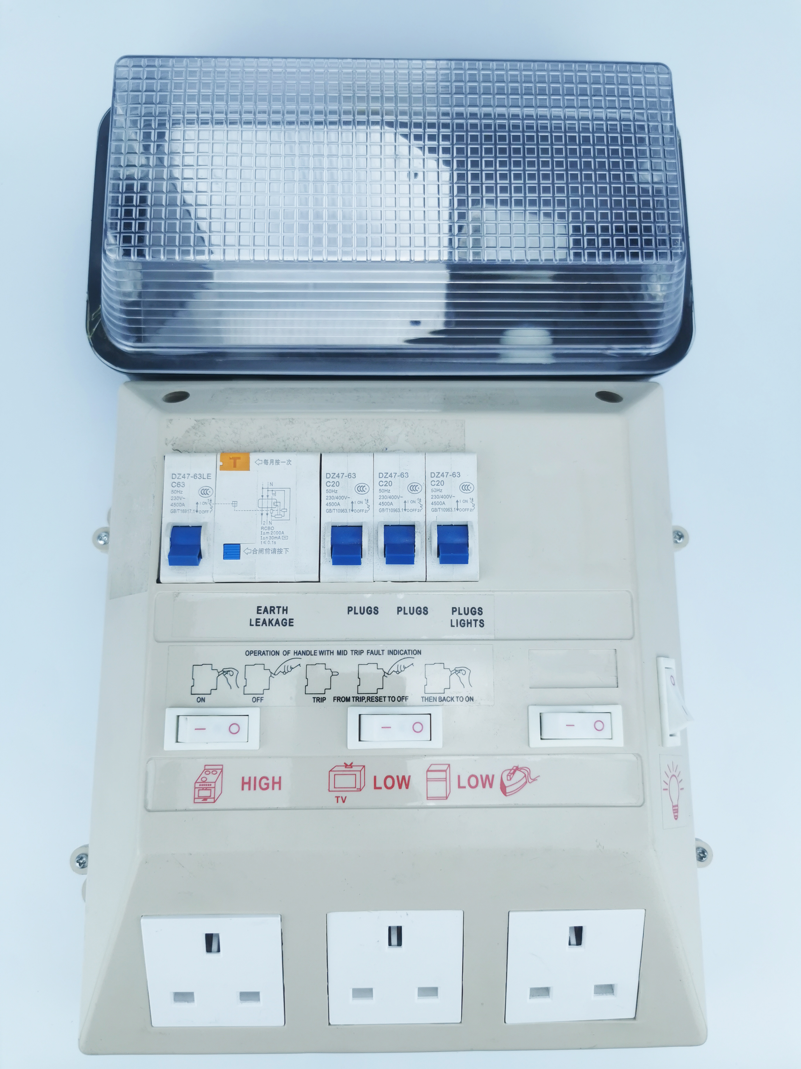 Characteristics of box material - plastic ready board box